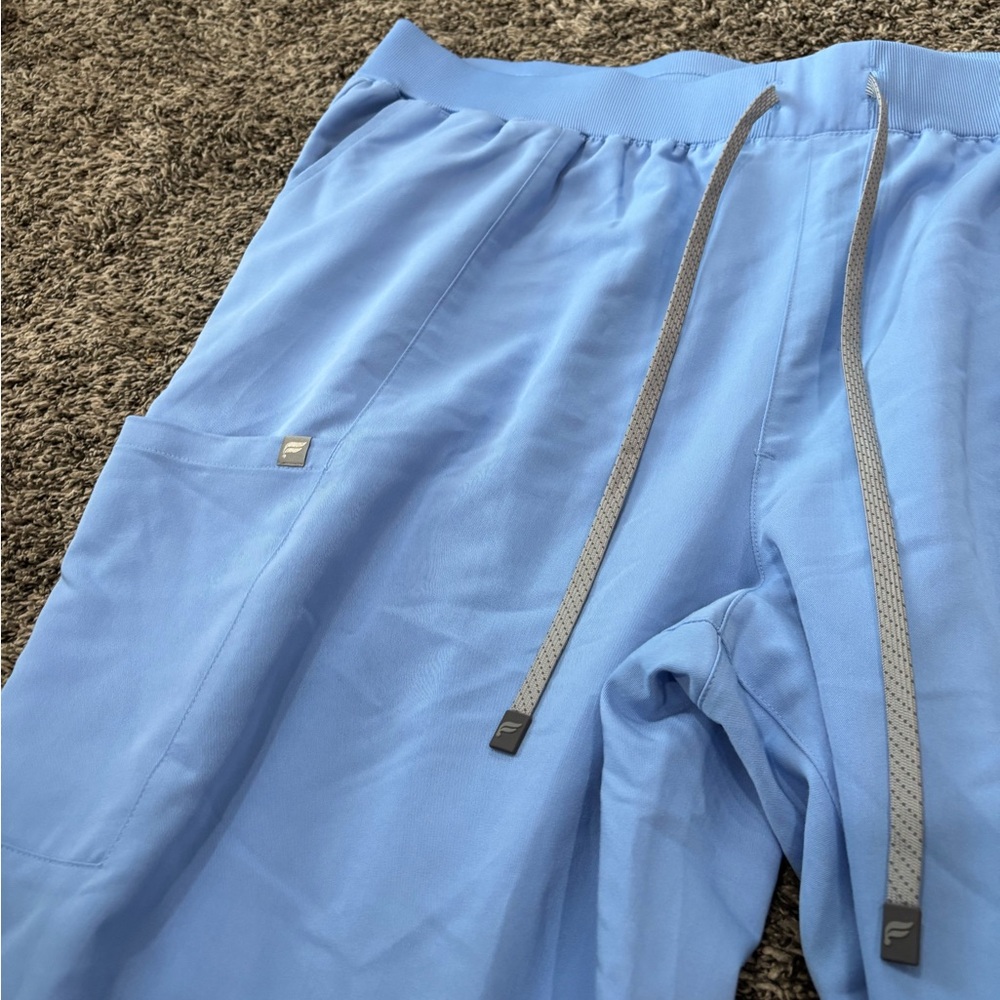 Fabletics Women's Performance Scrub Pant Blue 4X - image 5